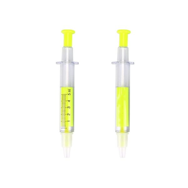 Syringe Pens With Highlighter - Syringe Pens With Highlighter - Image 2 of 8