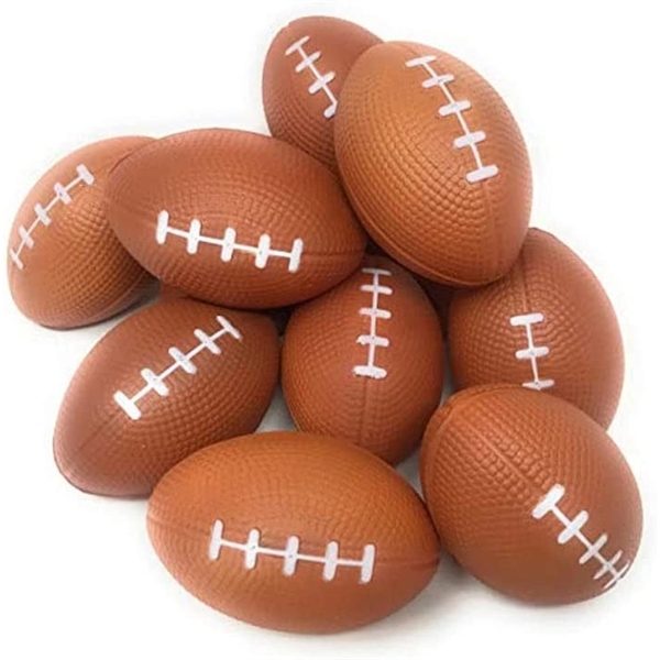 5" Football Stress Reliever - 5" Football Stress Reliever - Image 1 of 2