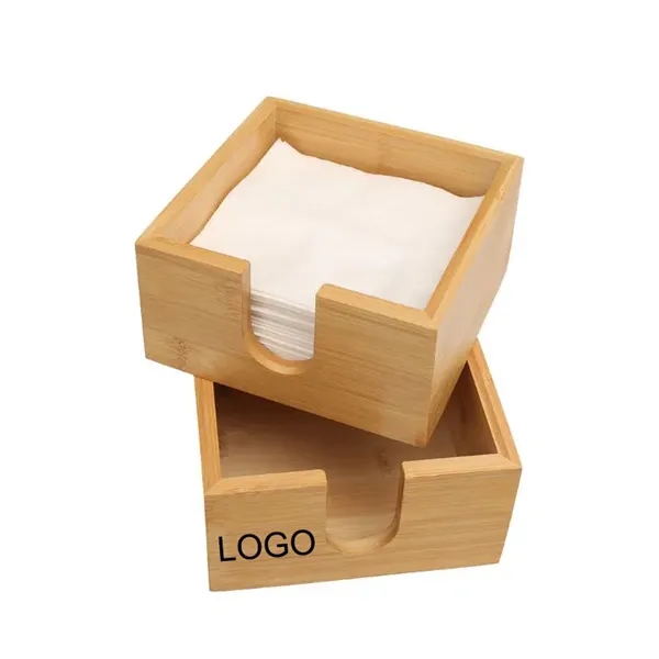 Bamboo Napkin Holder - Bamboo Napkin Holder - Image 0 of 2