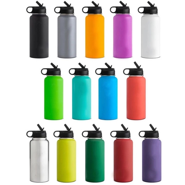 32Oz Stainless Steel Water Bottle - 32Oz Stainless Steel Water Bottle - Image 2 of 2