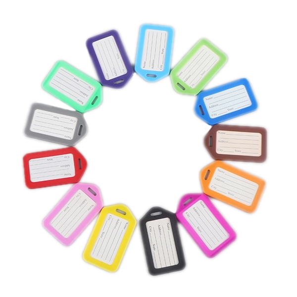 Plastic Suitcase Labels Luggage Name Tags - Plastic Suitcase Labels Luggage Name Tags - Image 0 of 4