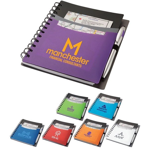 5" x 7" Custom Tri Pocket Notebooks - 5" x 7" Custom Tri Pocket Notebooks - Image 0 of 0