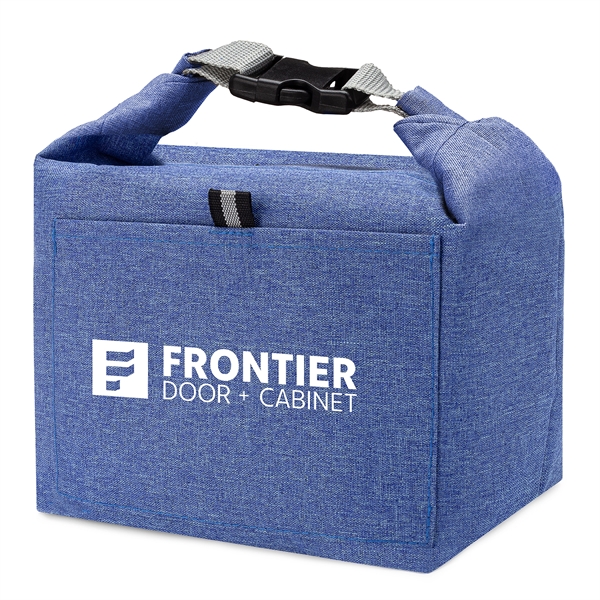 Insulated Lunch Cooler Bag w/ Exterior Pocket & Air Tight Se - Insulated Lunch Cooler Bag w/ Exterior Pocket & Air Tight Se - Image 2 of 7