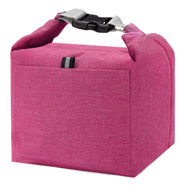 Insulated Lunch Cooler Bag w/ Exterior Pocket & Air Tight Se - Insulated Lunch Cooler Bag w/ Exterior Pocket & Air Tight Se - Image 7 of 7