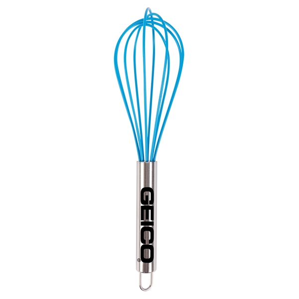 Stainless Steel Handled Rubber Whisk - Stainless Steel Handled Rubber Whisk - Image 1 of 3