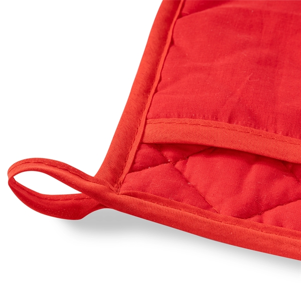 Quilted Cotton Canvas Pot Holder - Quilted Cotton Canvas Pot Holder - Image 4 of 4