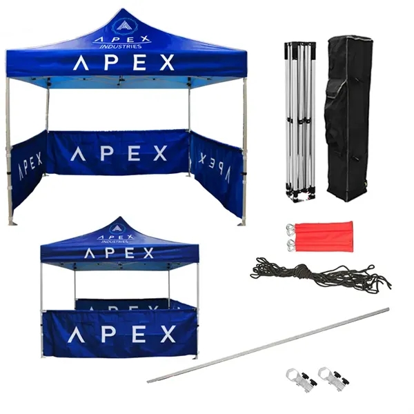 10 ft. x 10 ft. Premium Event Tent Kit 5 (Dye Sublimation) - 10 ft. x 10 ft. Premium Event Tent Kit 5 (Dye Sublimation) - Image 0 of 0