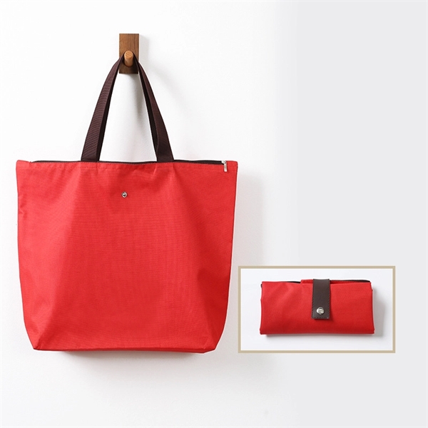 Custom Foldable Shopping Bag & Gift Handbag - Custom Foldable Shopping Bag & Gift Handbag - Image 1 of 7