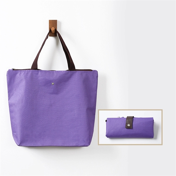 Custom Foldable Shopping Bag & Gift Handbag - Custom Foldable Shopping Bag & Gift Handbag - Image 2 of 7