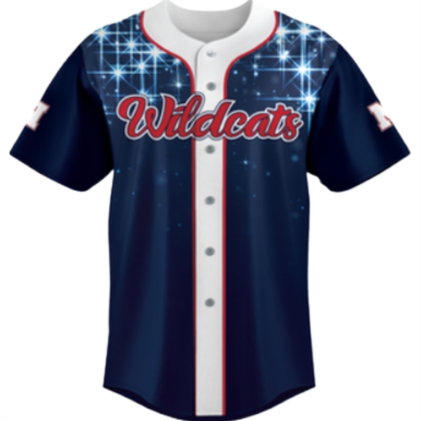 Sublimated Elite Full Button Slow Pitch Softball Jerseys - Sublimated Elite Full Button Slow Pitch Softball Jerseys - Image 2 of 3