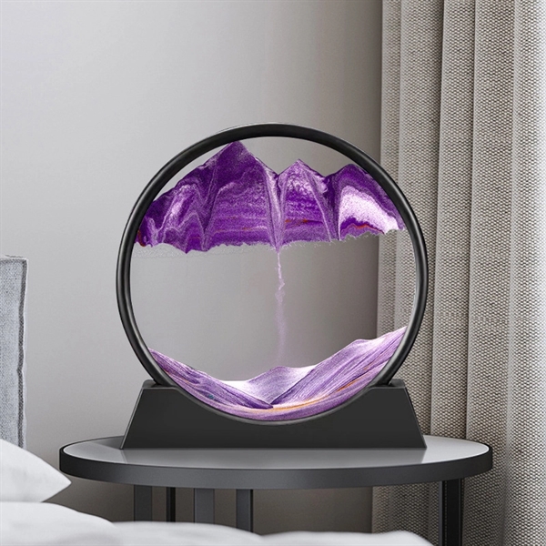 Creative Liquid Qauicksand Painting Art Hourglass - Creative Liquid Qauicksand Painting Art Hourglass - Image 2 of 8