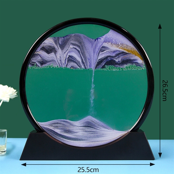 Creative Liquid Qauicksand Painting Art Hourglass - Creative Liquid Qauicksand Painting Art Hourglass - Image 6 of 8