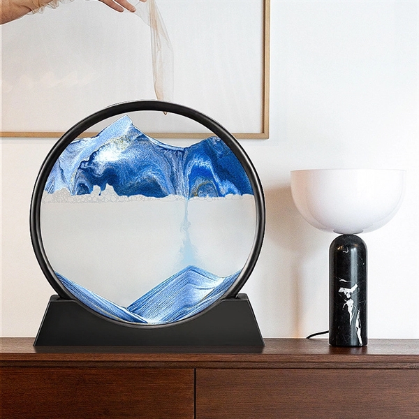 Creative Liquid Qauicksand Painting Art Hourglass - Creative Liquid Qauicksand Painting Art Hourglass - Image 7 of 8