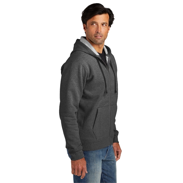 Volunteer Knitwear Chore Fleece Full-Zip Hoodie - Volunteer Knitwear Chore Fleece Full-Zip Hoodie - Image 5 of 14