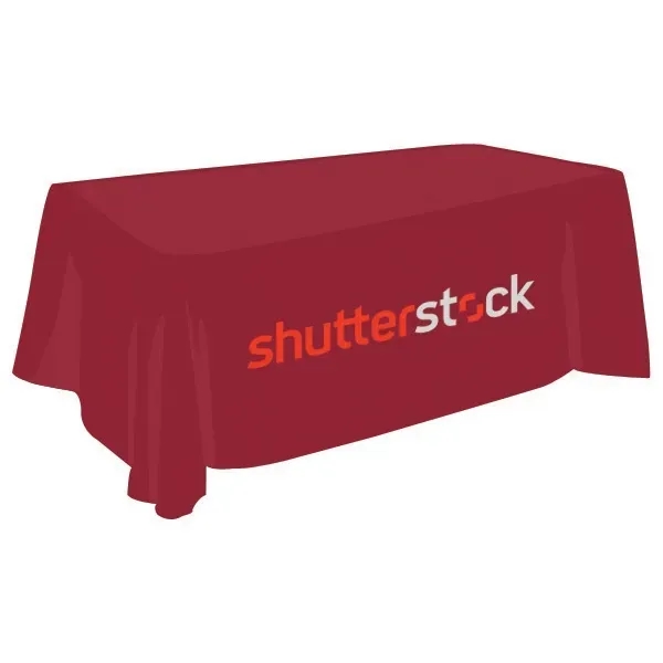 8 Foot Indoor Outdoor Event Table Cloth - 8 Foot Indoor Outdoor Event Table Cloth - Image 0 of 1