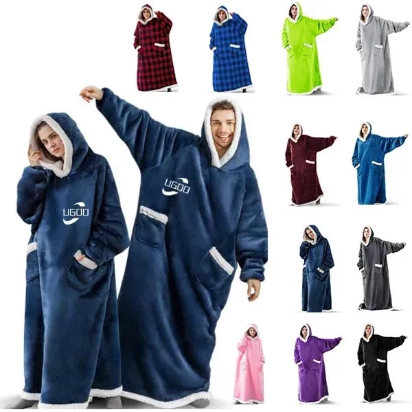 Oversized Wearable Blanket - Oversized Wearable Blanket - Image 0 of 5