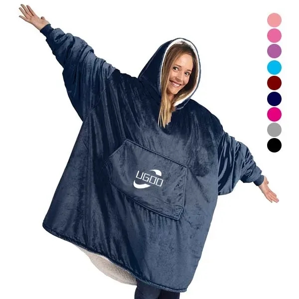 Sweatshirt Blanket Hoodie - Sweatshirt Blanket Hoodie - Image 0 of 2