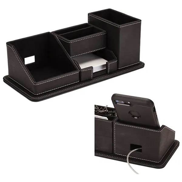 Desk Organizer w/Phone Holder - Desk Organizer w/Phone Holder - Image 1 of 1