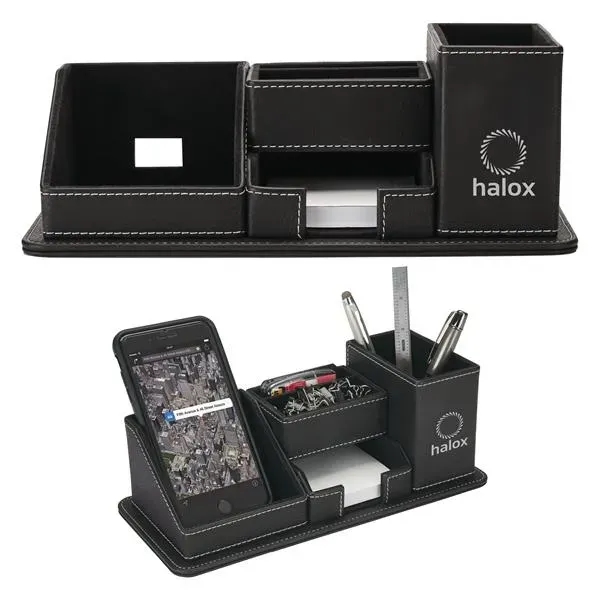 Desk Organizer w/Phone Holder - Desk Organizer w/Phone Holder - Image 0 of 1