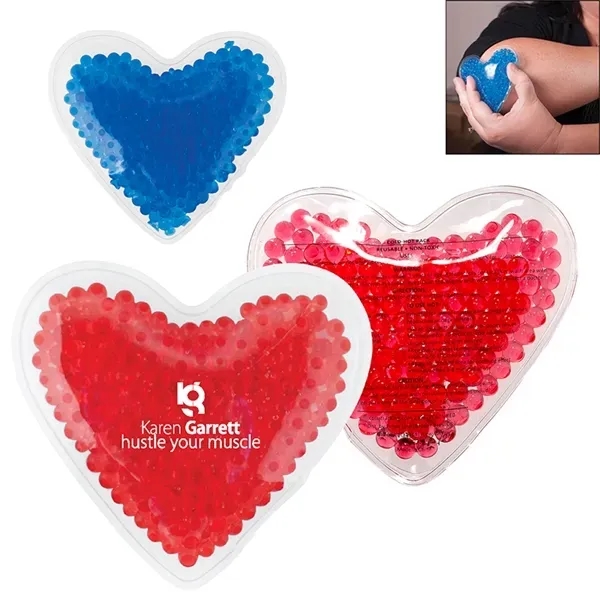 Hot/Cold Gel Pack - Heart Shape - Hot/Cold Gel Pack - Heart Shape - Image 0 of 1
