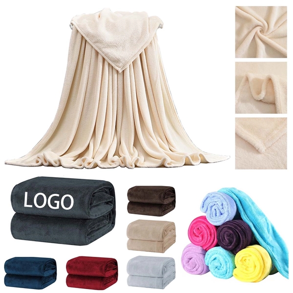 Custom Soft Warm Flannel Blanket