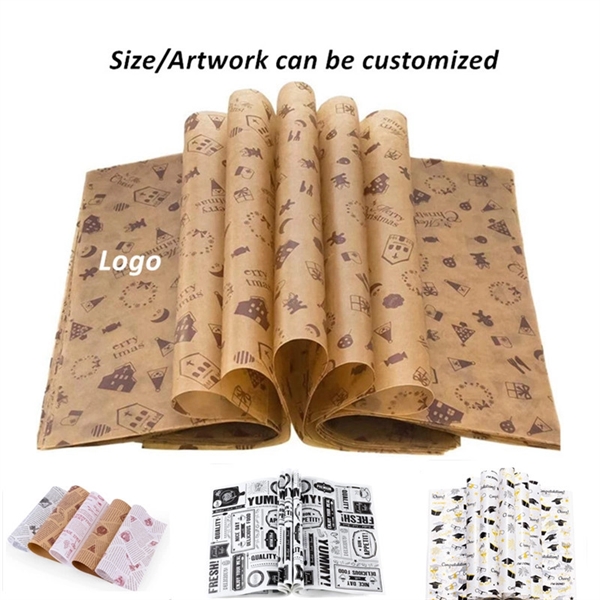 100Pcs Deli Wax Baking Paper Sheets For Food,Liner Picnic - 100Pcs Deli Wax Baking Paper Sheets For Food,Liner Picnic - Image 0 of 3
