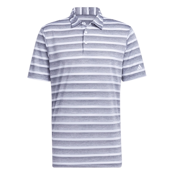 Adidas Two Color Stripe Polo - Adidas Two Color Stripe Polo - Image 1 of 4