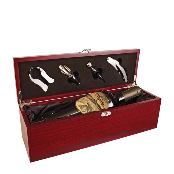 Single Wine Box with Tools - Single Wine Box with Tools - Image 4 of 4