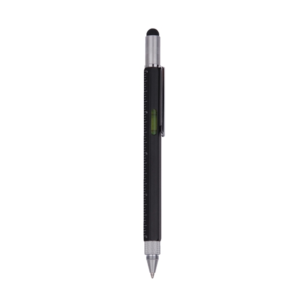 5-in-1 Multifunction Metal Pen with Tool Set - 5-in-1 Multifunction Metal Pen with Tool Set - Image 2 of 5