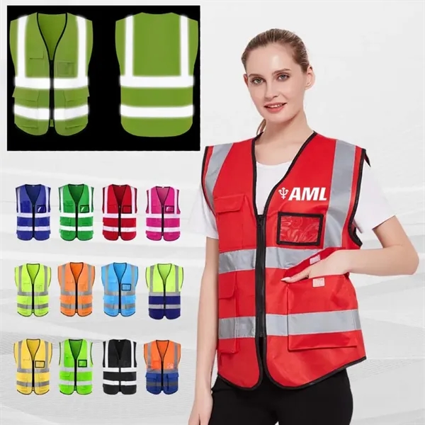 Reflective Safety Vest - Reflective Safety Vest - Image 0 of 1