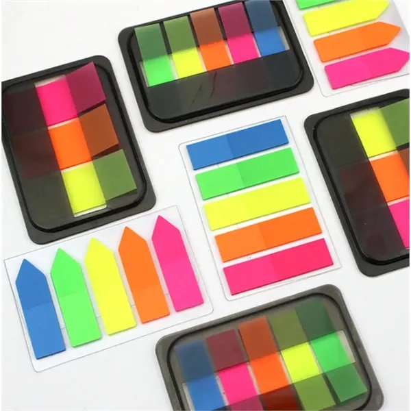 Fluorescent Film Sticky Notes Bookmarks - Fluorescent Film Sticky Notes Bookmarks - Image 1 of 1