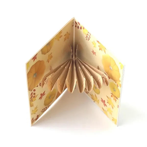 3D Thanksgiving Turkey Cards - 3D Thanksgiving Turkey Cards - Image 1 of 1