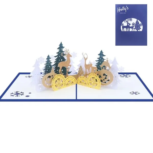 3D Exquisite Christmas Cards - 3D Exquisite Christmas Cards - Image 0 of 1