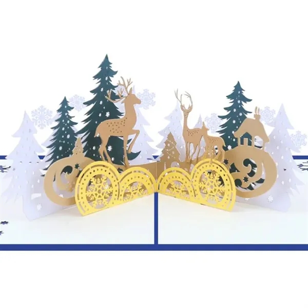 3D Exquisite Christmas Cards - 3D Exquisite Christmas Cards - Image 1 of 1