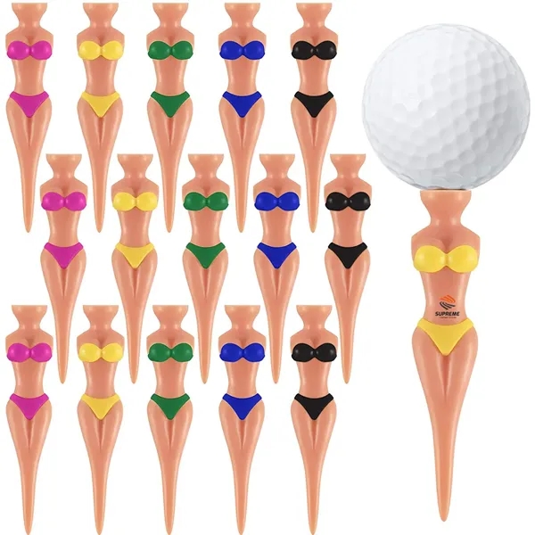 Lady Bikini Girl Golf Tees - Lady Bikini Girl Golf Tees - Image 0 of 1