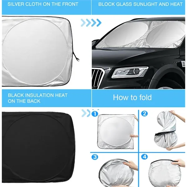 Car Windshield Sun Shade - Car Windshield Sun Shade - Image 1 of 1