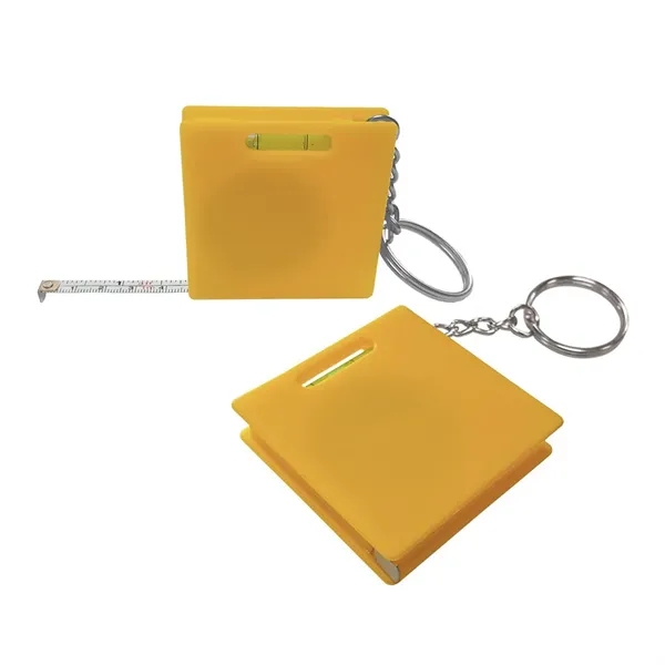 Measuring Tape Keychain With Level - Measuring Tape Keychain With Level - Image 2 of 2