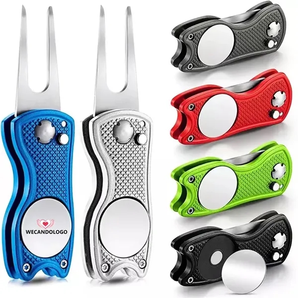 Foldable Golf Divot Repair Tool - Foldable Golf Divot Repair Tool - Image 0 of 1