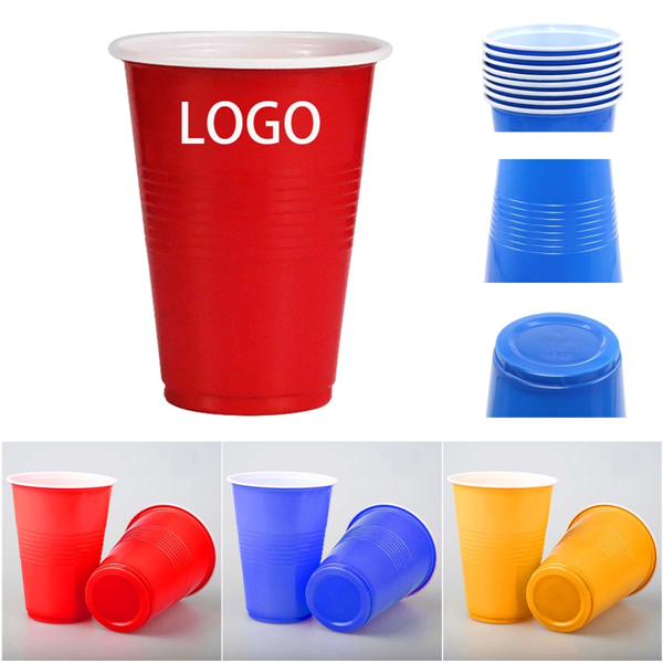 16 Oz. Disposable Party Plastic Cups - 16 Oz. Disposable Party Plastic Cups - Image 0 of 1