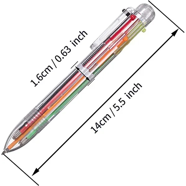 6-in-1 Multicolor Ballpoint Pen - 6-in-1 Multicolor Ballpoint Pen - Image 1 of 1