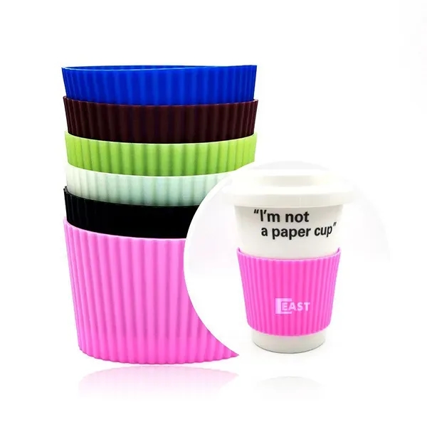 Coffee Cup Silicone Sleeves - Coffee Cup Silicone Sleeves - Image 0 of 1