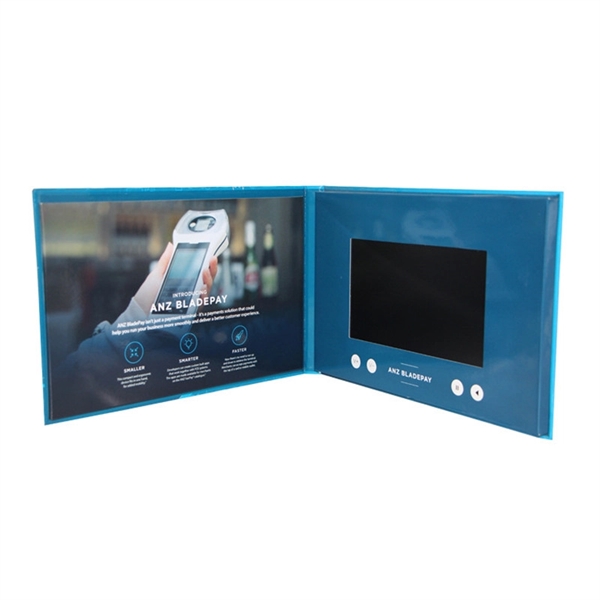 7 Inch Screen Customized Hardcover Video Brochure - 7 Inch Screen Customized Hardcover Video Brochure - Image 2 of 3