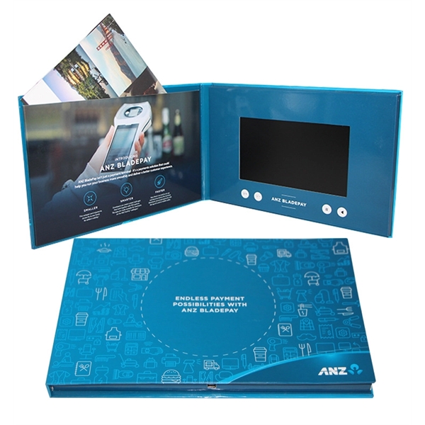 7 Inch Screen Customized Hardcover Video Brochure - 7 Inch Screen Customized Hardcover Video Brochure - Image 3 of 3