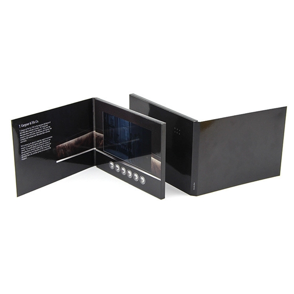 7 Inch Screen Customized Softcover Video Brochure - 7 Inch Screen Customized Softcover Video Brochure - Image 0 of 3