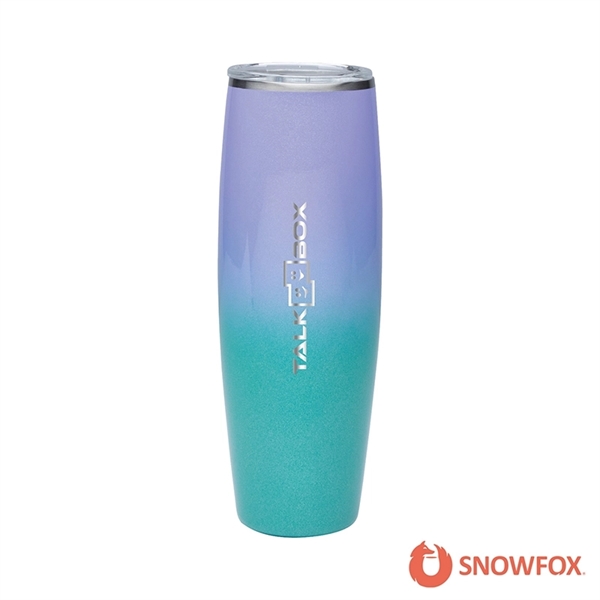 Snowfox® 24 oz. Shimmer Finish Vacuum Insulated Beer Tumbler - Snowfox® 24 oz. Shimmer Finish Vacuum Insulated Beer Tumbler - Image 2 of 3