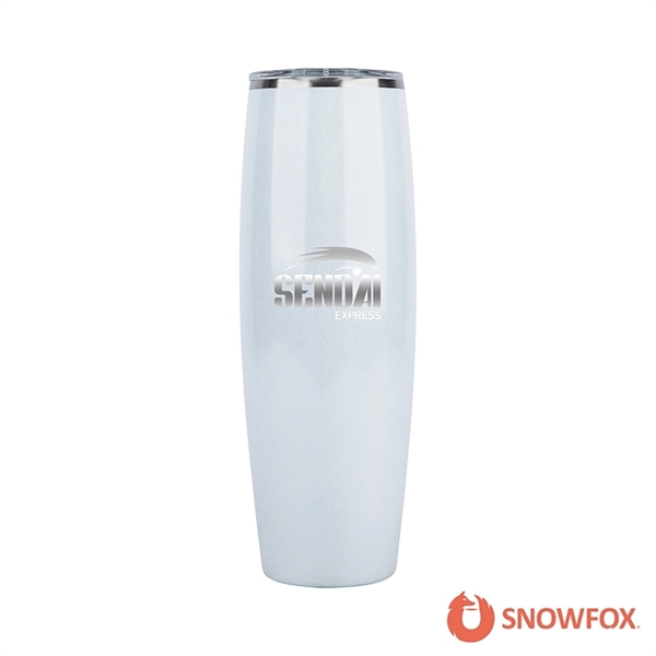 Snowfox® 24 oz. Shimmer Finish Vacuum Insulated Beer Tumbler - Snowfox® 24 oz. Shimmer Finish Vacuum Insulated Beer Tumbler - Image 3 of 3