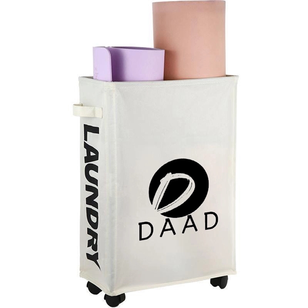 Laundry Storage Basket with Wheels - Laundry Storage Basket with Wheels - Image 0 of 2