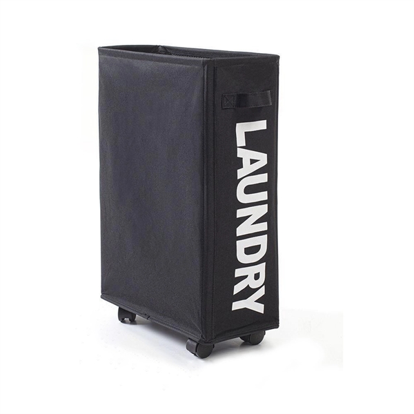 Laundry Storage Basket with Wheels - Laundry Storage Basket with Wheels - Image 2 of 2