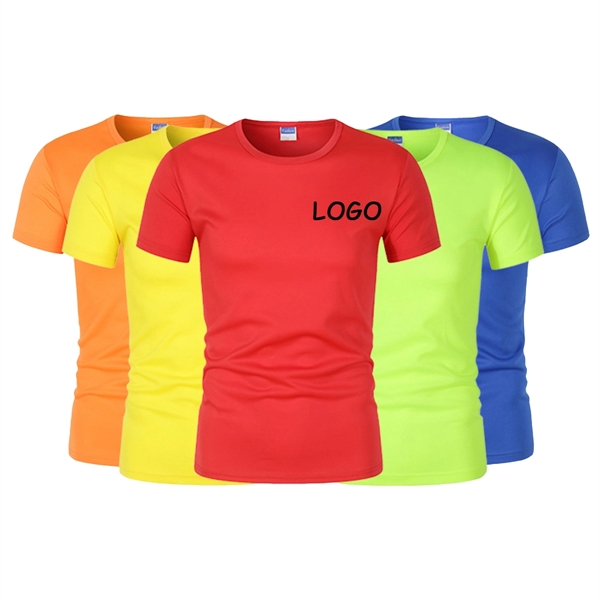 Summer Quick Drying Unisex Sports T-Shirt - Summer Quick Drying Unisex Sports T-Shirt - Image 0 of 3
