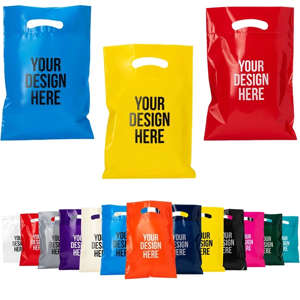 Custom Die Cut Biodegradable Plastic Bag - Custom Die Cut Biodegradable Plastic Bag - Image 0 of 0